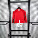 Manchester United 07/08 Home Retro Long Sleeve Kids Kit – Champions League Edition