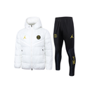 Doudoune ensemble PSG blanche